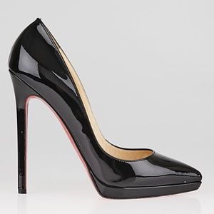 SOLD- Authentic- C.Louboutin Pigalle Plato